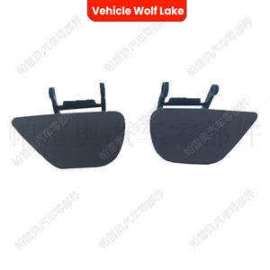 Cubierta de pulverizador de faros delanteros Vehicle Wolf Lake para BMW Serie 5 F07 GT 2009-2016, embellecedor ABS de clip izquierdo y derecho - Product Image 5