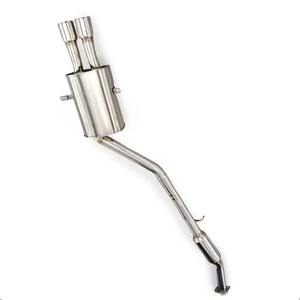 Système d'échappement Catback en acier inoxydable SS304 de haute qualité pour <span class=keywords><strong>BMW</strong></span> Série 3 <span class=keywords><strong>318i</strong></span> 1996-1999 1.8L 1.9L, tuyau d'échappement de 1,5 mm d'épaisseur, amélioration de puissance - Product Image 1