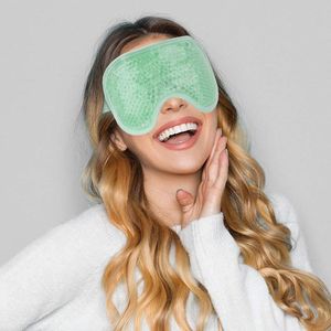 Máscara <span class=keywords><strong>de</strong></span> <span class=keywords><strong>Gel</strong></span> Reutilizable para Ojos, Máscara <span class=keywords><strong>de</strong></span> Enfriamiento, Compresa Fría para Ojos, Correa Ajustable, OEM - Product Image 6