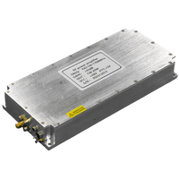 Módulo Amplificador de Potencia GaN de Onda Continua y Onda Pulsada de Alta Potencia de Estado Sólido, 1100-1700MHz, Módulo Amplificador de Potencia RF de Bajo Ruido