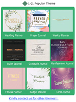 Carnet de Gratitude Personnalisé à Couverture Rigide Gaufrée, Spirale Dorée, Planificateur d'Étude Biblique, Cahier A4/A5/A6, Cadeau avec Emballage Boîte