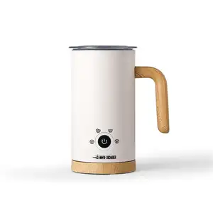 MHW-3BOMBER machine à café expresso à bulles de lait, mousseur à lait électrique 300ml Double couche en acier inoxydable 2023