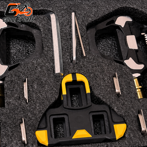 Pédales de vélo de course haute performance GUOQI, tension réglable, compatibles <span class=keywords><strong>Look</strong></span> <span class=keywords><strong>Keo</strong></span> - Product Image 6