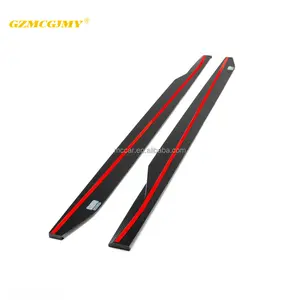 High quality dry carbon M2 G87 R44 carbon fiber side skirts for BMW M2 G87 extended side skirts