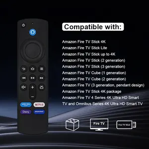 Vente en gros Télécommande TV intelligente Fire TV Stick 4K Max Alexa 3e génération L5B83G Télécommande vocale pour Fire TV stick Télécommande vocale