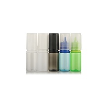 Bouteilles en plastique V3 en gros, forme de fût de 10 ml, avec bouchon inviolable pour huiles essentielles, médicaments, jus et liquides, flacon compte-gouttes