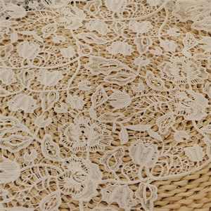 Nouvelle dentelle guipure double face en tissu pour robes longues de femme, accessoires de robe de soirée et de mariage - Product Image 2