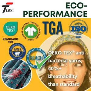 Nhà Máy Bán Buôn Biểu Tượng Tùy Chỉnh Của Phụ Nữ Tập Thể Dục Tập Thể Dục Thể Thao Yoga Phòng Tập Thể Dục <span class=keywords><strong>Headband</strong></span> Đàn Hồi Thể Thao Sweatband Bông Bảo Vệ - Product Image 6