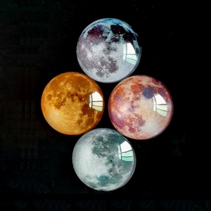 Hızlı kargo OEM toprak günü hediyelik eşya 3D gezegen yıldız kristal cam mıknatıs buzdolabı buzdolabı promosyon buzdolabı mıknatısları - Product Image 2