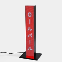 Affichage publicitaire LED, signalisation numérique, écran LED en colonne, écran d'affichage LED vertical, affichage promotionnel pour les centres commerciaux et les magasins