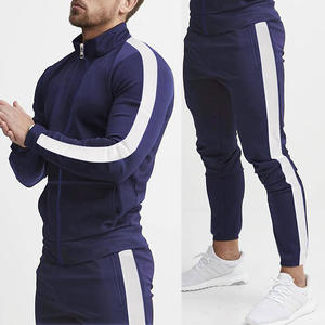 Chándales para hombre, conjuntos de dos piezas, venta al por mayor, chándal de entrenamiento para gimnasio, chándal personalizado para hombre, chándal con cremallera, sudaderas con capucha, conjuntos de chándal - Product Image 5