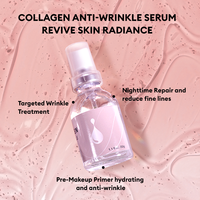 Sérum réparateur au collagène humain recombinant de type III pour lutter contre le vieillissement, raffermir, hydrater, apaiser et atténuer les ridules, OEM ODM, étiquette privée