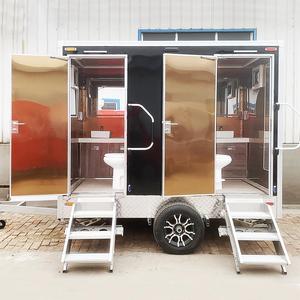 Alquiler de baños portátiles de lujo, remolque de baño móvil, remolques de baño para oficina, hogar, tienda, comedor, uso en Hospital - Product Image 1