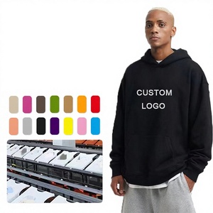 เสื้อฮู้ดดี้แบบสวมหัวสำหรับฤดูหนาว รุ่นยูนิเซ็กซ์ ผ้าฝ้าย 100% พิมพ์ลายดิจิทัล ระบายอากาศได้ดี เป็นมิตรกับสิ่งแวดล้อม บริการ OEM - Product Image 1