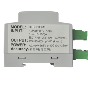 عداد طاقة رقمي ذكي لقياس التيار والجهد والطاقة وعامل القدرة مع واجهة RS485 - Product Image 3