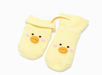 Chaussettes décontractées pour bébés et enfants, design mignon de dessins animés d'animaux, antidérapantes, respirantes, pour l'automne