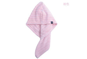 Toalla de secado de cabello Nano Silver para mujer, cierre de 2 botones, toalla de cabello absorbente con capucha, envoltura rizada larga, turbante de cuidado fácil de usar - Product Image 6