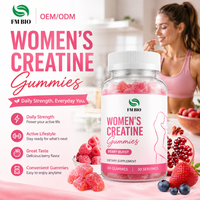 Gommes de créatine pour femmes, emballage individuel scellé, goût agréable, adaptées à la plupart des femmes adultes, compatibles avec les régimes alimentaires