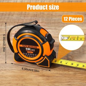 3m 5m 7.5m 10m Hand <b>Tool</b> ABS Case Customized Logo Measure <b>Tool</b> White Blade <b>Measuring</b> Tape - Product Image 3