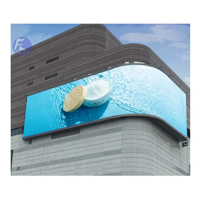 Ps90 — mur vidéo led flexible, montage mural d'extérieur de haute qualité, P2.5 P3