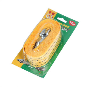 Cordon de remorquage pour voiture 4M 3T avec crochet, qualité industrielle, pour récupération d'urgence des véhicules - Product Image 3