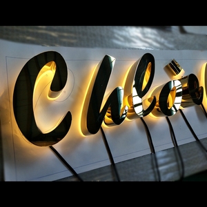 <span class=keywords><strong>Led</strong></span> 로고 조명 백라이트 사업 3d 상점 금속 아크릴 야외 <span class=keywords><strong>led</strong></span> 빛 <span class=keywords><strong>led</strong></span> 상점 전면 표시 야외 - Product Image 2