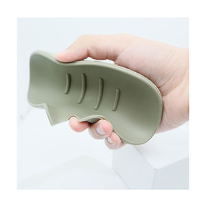 <span class=keywords><strong>Plato</strong></span> de silicona para jabón con escurridor, escurridor de <span class=keywords><strong>goma</strong></span> para Bar, esponja para jabón - Product Image 2