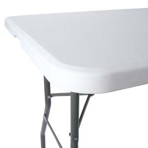 Hitree HDPE 6ft vuông gấp tiện ích Dã Ngoại bàn ăn nhựa gấp trong nửa đồ gỗ ngoài trời để sử dụng ngoài trời - Product Image 4