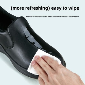 Calzado de Trabajo Antideslizante, Impermeable y Resistente al Aceite con Suela de Goma Duradera para Personal de Hotel, Cafeterías, Cocina y Chefs - Product Image 4