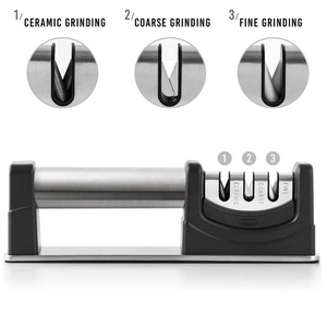 <span class=keywords><strong>Afilador</strong></span> de cuchillos profesional para cocina, 3 niveles - Product Image 2