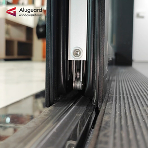 Porte de jardin en aluminium, de grande dimension, à cadre mince, garantie 10 ans, style minimaliste - Product Image 6