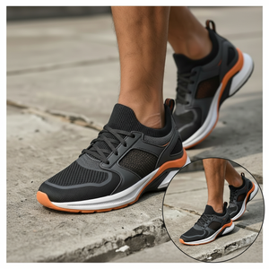 <span class=keywords><strong>Scarpe</strong></span> Sportive Leggere da Uomo OEM ODM, Etichetta Privata, Ordine all'Ingrosso, Sneaker Traspiranti in Mesh Personalizzate, Produttore - Product Image 3