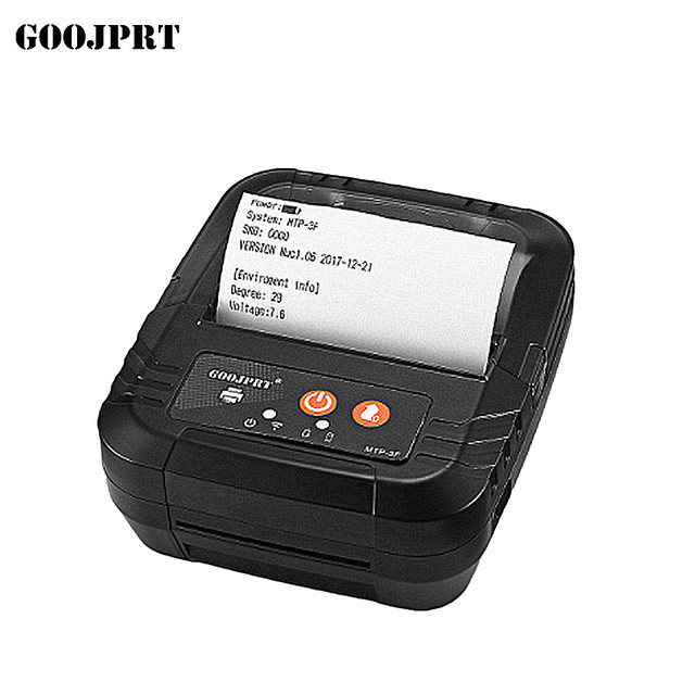 Wholesale High Quality Portable Custom Roll 80mm Thermal Receipt Printer with Type-C USB & Wireless Rechargeable Battery Stock