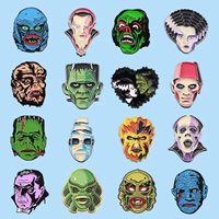 Nouvelles Épingles Métalliques Tendance Personnages Anime Japonais, Faible MOQ, Badges Mignons de Dessins Animés, Vente en Gros, Épingles Métalliques Anime Imperméables et Durables, Cadeau Anime