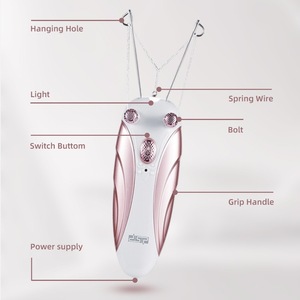 Depiladora eléctrica profesional DSP para axilas, piernas y partes íntimas, afeitadora 2 en 1 con lima para pies - Product Image 3