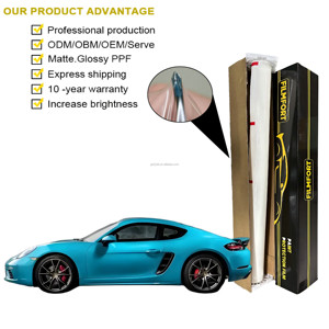 5ft * 50ft premio Tpu Ppf pellicola protettiva per auto accessori per auto <span class=keywords><strong>trasparente</strong></span> idrofilo antigraffio per auto avvolgente rotolo Fullbody - Product Image 3