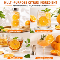Tranches d'orange déshydratées en vrac de qualité A, sans sucre, biologiques, de Gannan, prix usine, pour garniture de pâtisserie, vente en gros