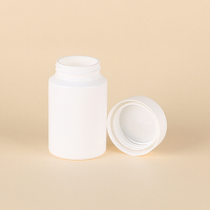 Customized Bottle Pharmaceutical Packaging HDPE Plastic 120ml 90ml Costom <b>Container</b> For Health Products Medicine With Screw Cap - Product Image 1