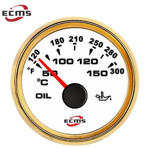 52mm(2 ") Car <span class=keywords><strong>Oil</strong></span> Temp Medidor de Temperatura Medidor Indicador 50-150 12V 24V - Product Image 2