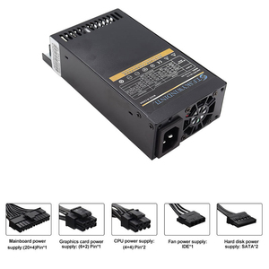 Fuente de Alimentación de Alta Calidad para PC MINI de 600W, Interfaz Dual para CPU, Voltaje Completo FLEX 1U para Escritorio, Potencia de Salida de 600W que Proporciona una Gran Amplitud - Product Image 3