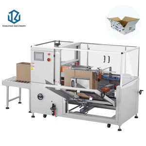 Automatización de cajas de cartón Erector Cajas abiertas de cartón Máquina insertadora de polietileno - Product Image 2