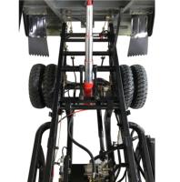 Tricycle robuste de 300 cm³ avec moteur refroidi par eau, carrosserie ouverte, moto cargo, capacité de charge de 500 kg, transmission à 5 vitesses