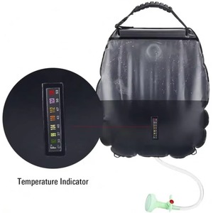 Échantillon gratuit 2023 : Sacs de douche solaires pliables et portables de 15 L pour le camping et le stockage d'eau, design tendance - Product Image 4