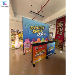 TianLang Exposición Cabina Caja de luz Contador Mesa promocional portátil Seg Tela Caja de luz Contador - Product Image 4