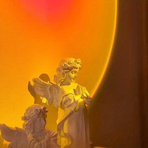 Lampada <span class=keywords><strong>LED</strong></span> per Proiezione Sfondo Tramonto per Corsi <span class=keywords><strong>Online</strong></span>, Riunioni Video e Uso Professionale - Applique - Product Image 5