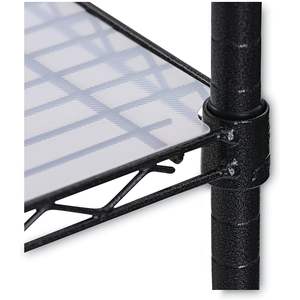 Alera – Doublures de rayonnage en plastique transparent, 48 po x 18 po, lot de 4, pour rayonnages métalliques, doublures antidérapantes pour étagères - Product Image 5