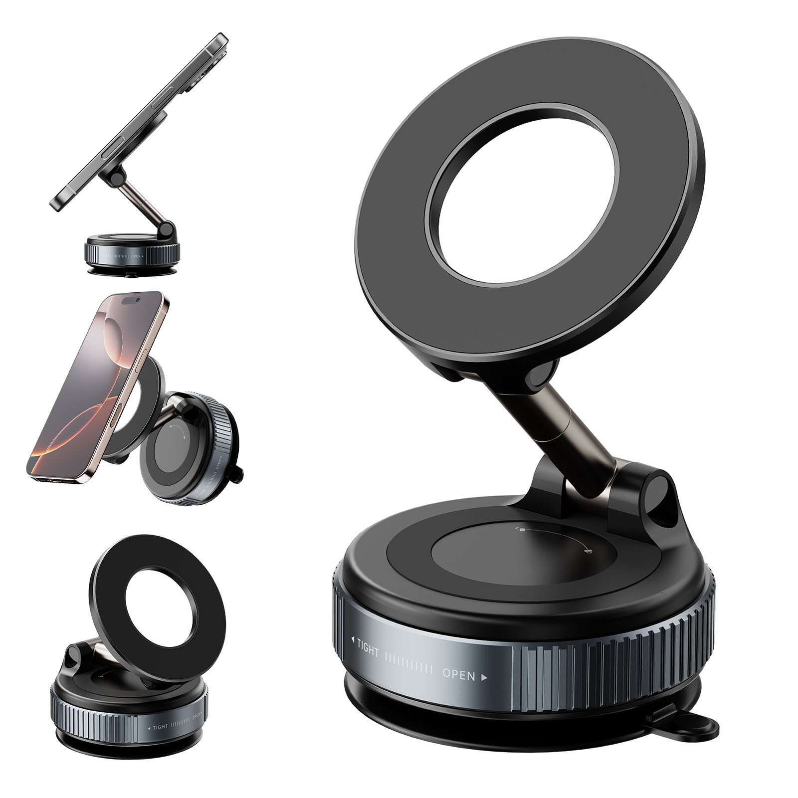 Universal Silicone Suction Cup Car Phone Holder