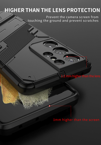 Funda Doble 2 en 1 para <span class=keywords><strong>Samsung</strong></span> <span class=keywords><strong>S21</strong></span> ULTRA S30 Ultra, Protector de Pantalla y Lente, Funda de TPU Antigolpes, Funda <span class=keywords><strong>Original</strong></span> - Product Image 2