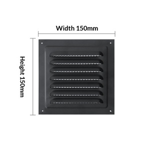 <span class=keywords><strong>Grille</strong></span> d'aération <span class=keywords><strong>rectangulaire</strong></span> murale en acier inoxydable imperméable, couverture d'évacuation de la pluie, <span class=keywords><strong>ventilation</strong></span>, refroidissement, <span class=keywords><strong>grille</strong></span> de sortie d'air - Product Image 5