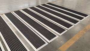 Système de <span class=keywords><strong>tapis</strong></span> <span class=keywords><strong>d</strong></span>'<span class=keywords><strong>entrée</strong></span> en caoutchouc de haute qualité pour bureau, <span class=keywords><strong>tapis</strong></span> <span class=keywords><strong>d</strong></span>'<span class=keywords><strong>entrée</strong></span> en aluminium encastrés, <span class=keywords><strong>tapis</strong></span> de sol commerciaux encastrés pour les entreprises - Product Image 4